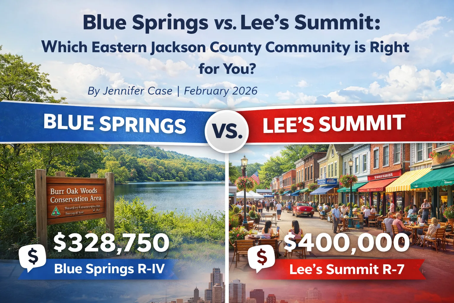 Blue Springs vs. Lee's Summit: Which Community Fits Your Family?